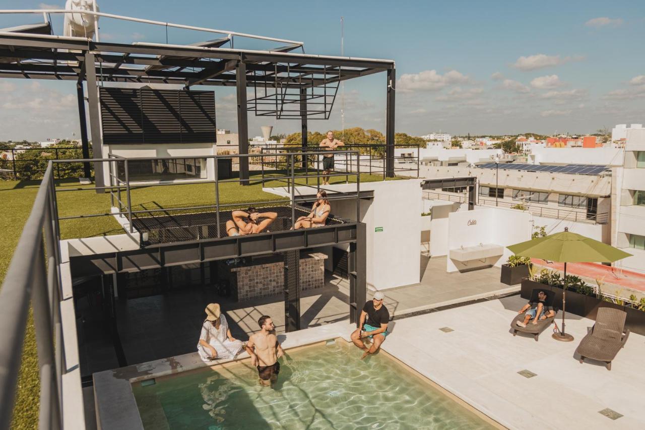 Caleta Hostel Rooftop & Pool Cancún Eksteriør billede
