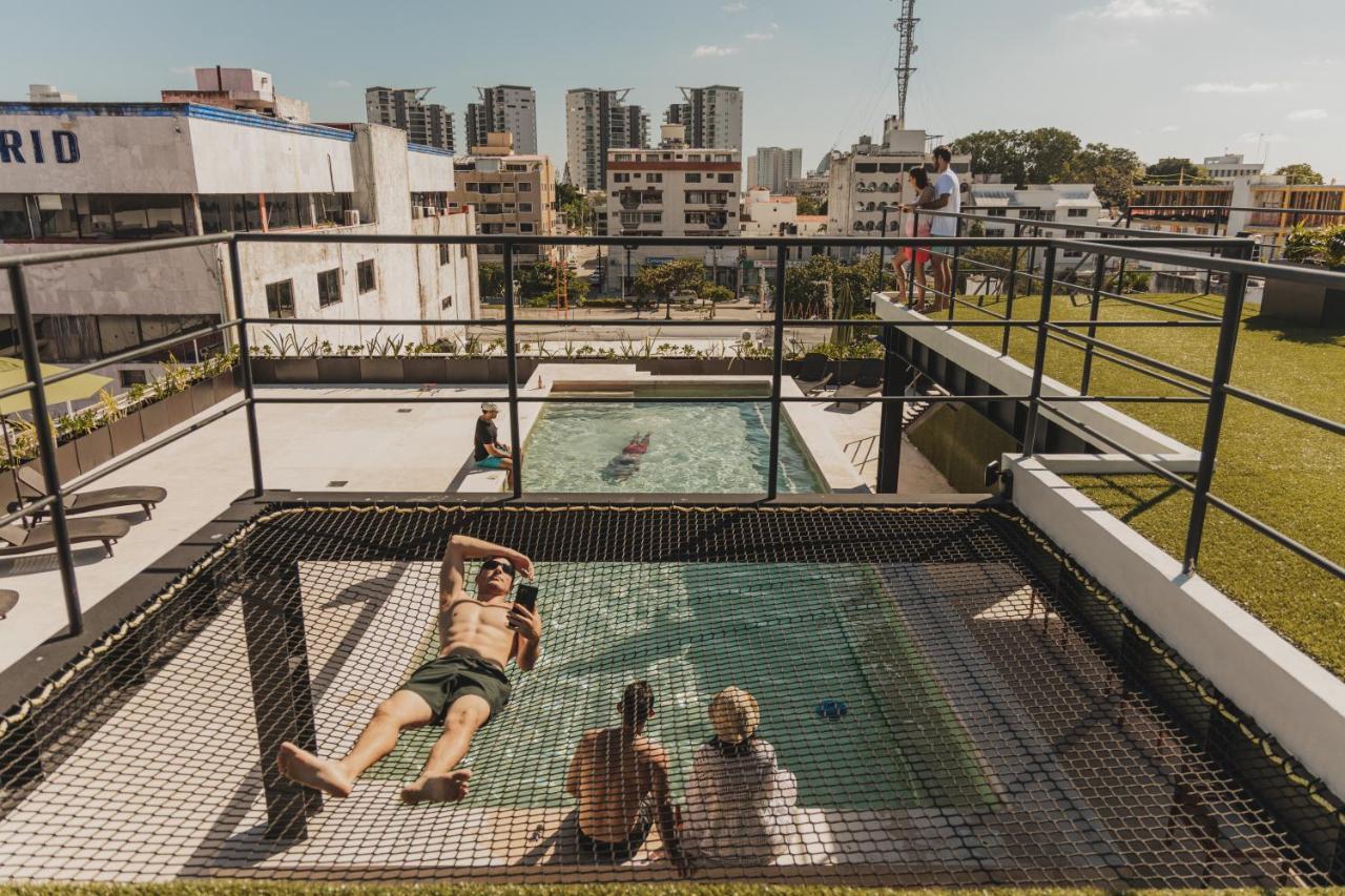 Caleta Hostel Rooftop & Pool Cancún Eksteriør billede